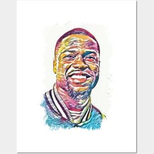 Kevin Hart Abstract Portrait Posters and Art